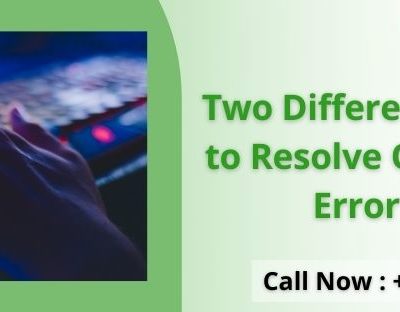 Two Different Methods to Resolve QuickBooks Error 3371