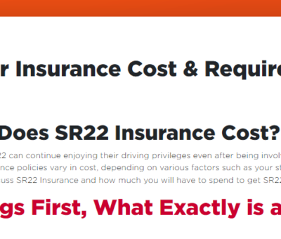 SR22 Insurance