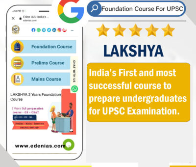 Foundation Course For UPSC